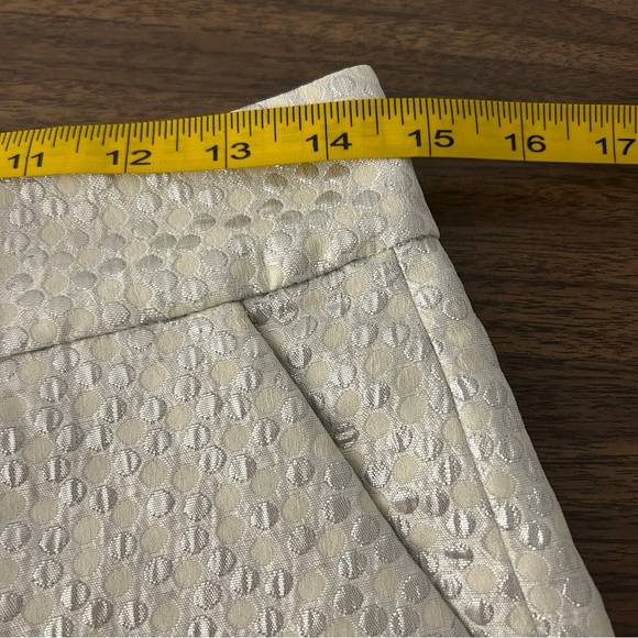 Club Monaco Metallic High Waist Shorts 2 - Picture 6 of 8